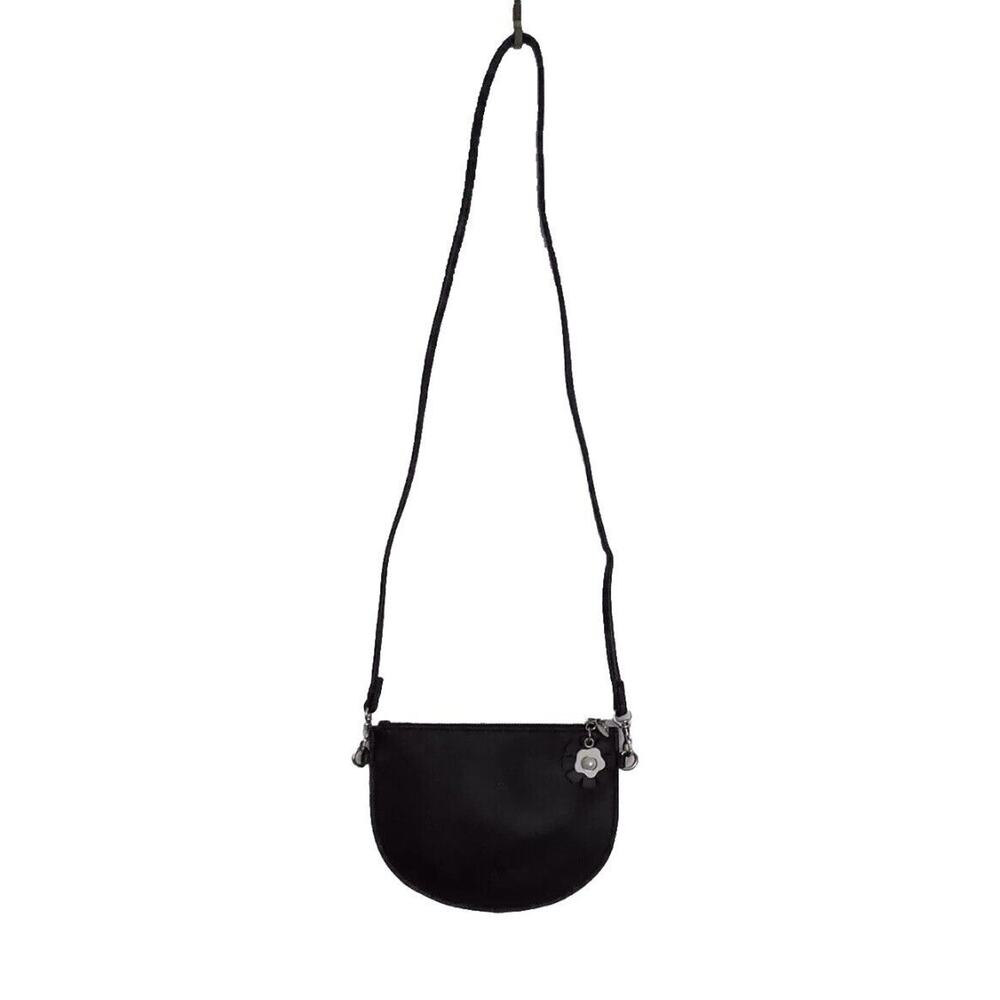 Zac Posen crossbody bag black leather purse NWOT